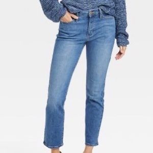Universal Thread high rise slim straight jeans
